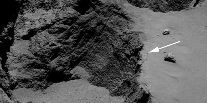 Landslide on Comet 67P May Answer Many Questions