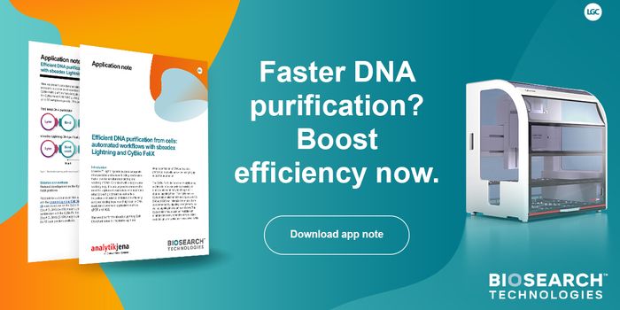 New automation example for fast, high-purity DNA from cells