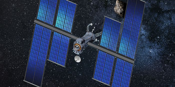 New Folding Solar Array System Sent to the ISS for Testing