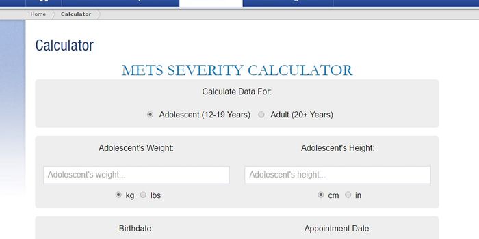 Online Risk Calculator for Heart Disease