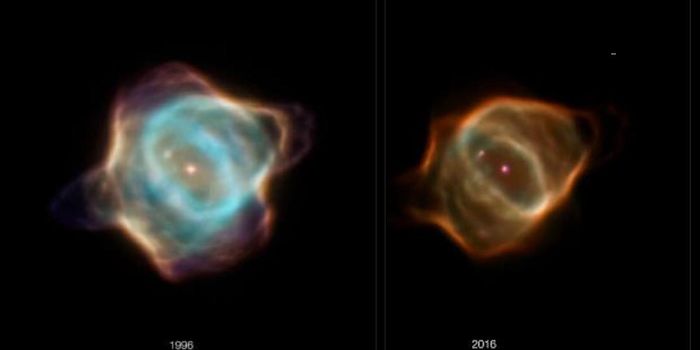 Watching a Nebula Fade