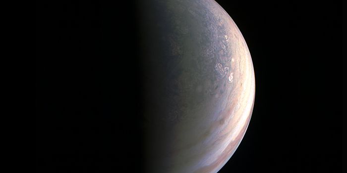 Juno Gives Us a Close-up Photo of Jupiter's North Pole