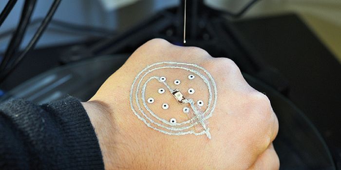 3-D Electrics Printer That Prints on Skin