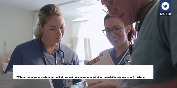 Drug-Resistant Gonorrhea Case Confirmed