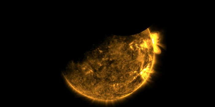 NASA Releases SDO Video of Rare Double Eclipse