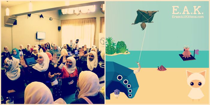 Girls in Syria Are Learning to Code With a Kittens Game