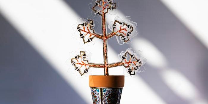 Newly Created Artificial Plants Purify Indoor Air & Create a Little Power