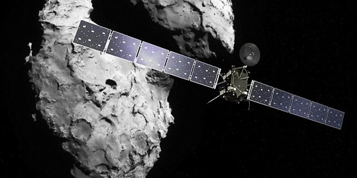 ESA Rosetta Gets Blasted by Space Gas