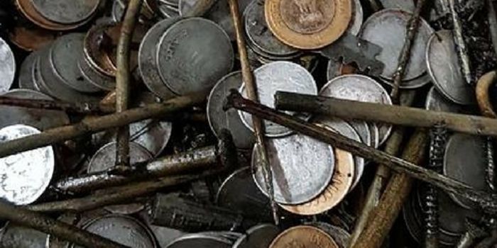 Diagnosed: 263 Coins, 100 Nails Behind Stomach Pains