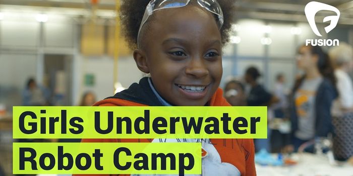 Changing a girl's world, one underwater robot at a time