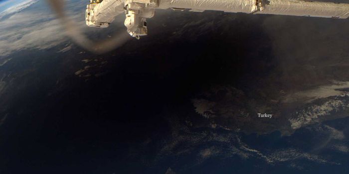 Earth During A Total Solar Eclipse