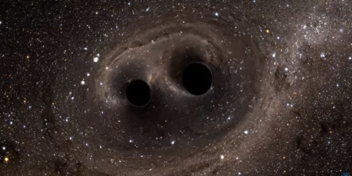 An Unusual Black Hole Merges with Another