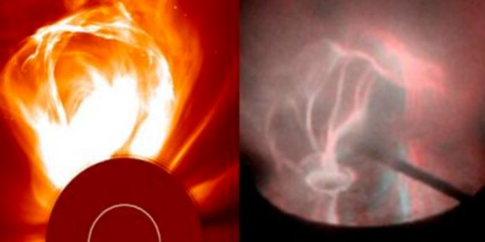 Researchers Recreate Sun's Coronal Loops in the Lab