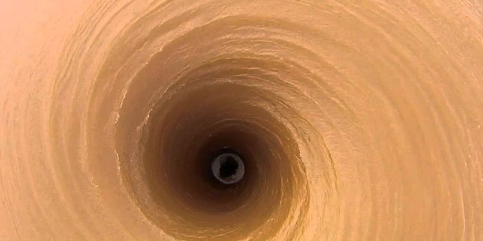 Vortex Forms in Lake Texoma