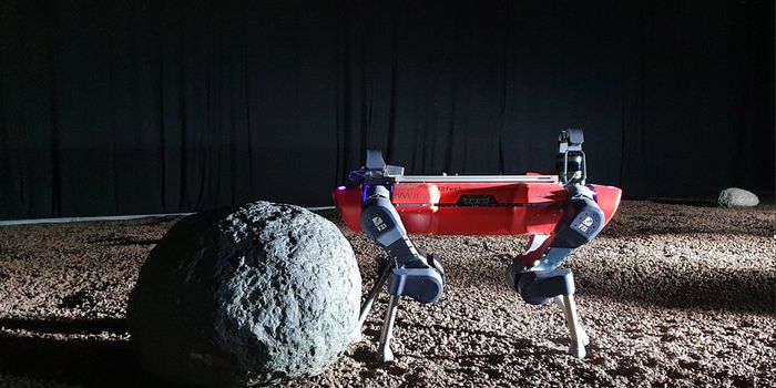 Four-legged Robots May Explore the Moon