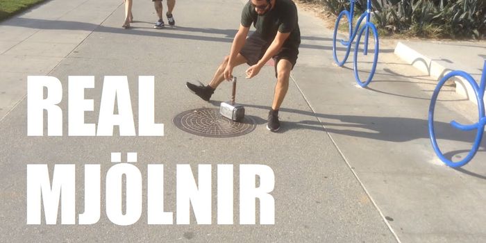 This Real-Life Thor Hammer Can Only Be Lifted By its Owner