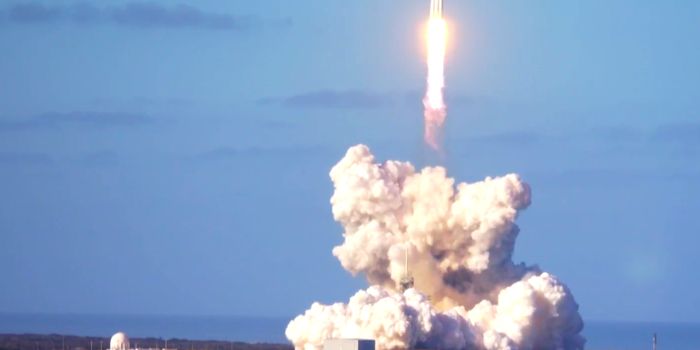 SpaceX's Falcon Heavy Rocket Flies a Tesla Roadster Into Space