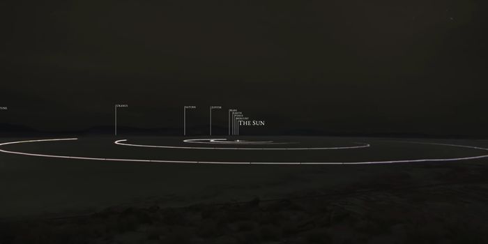 To-Scale Model of Solar System Built in Nevada Desert