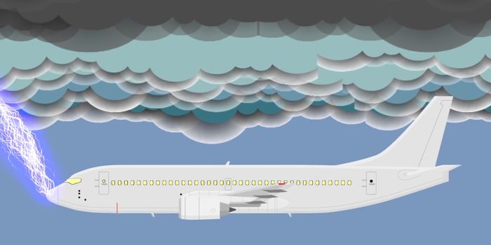 How Dangerous is a Lightning Strike to an Airplane?